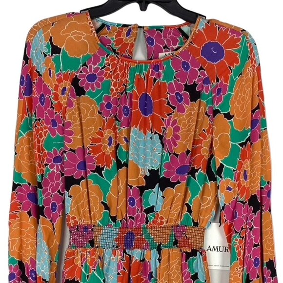 AMUR Gretal Mini Dress - Picture 3 of 14